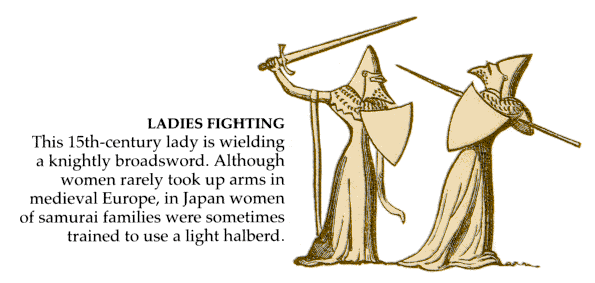 Beware when women fight