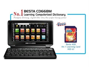 My Electronic Dictionary – The Besta CD-668M