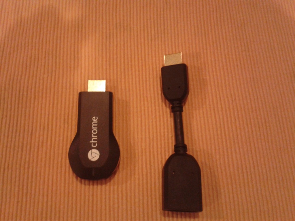 HDMI Adapter and Chromecast Dongle