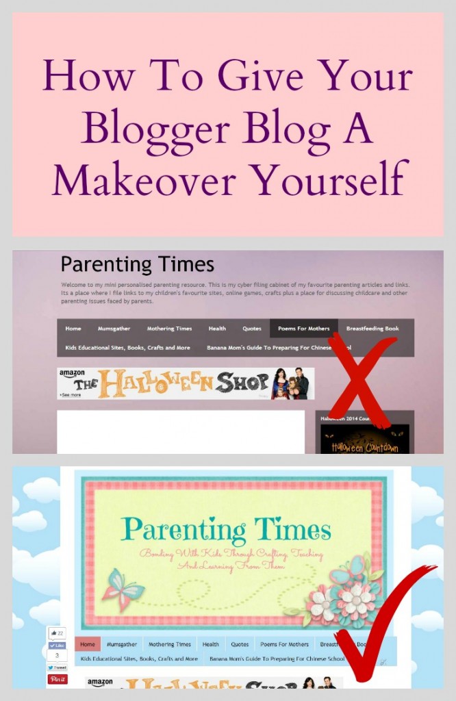 Makeover Blogger Blog